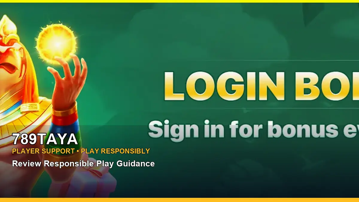 789TAYA player support and responsible gaming guide for Philippine players
